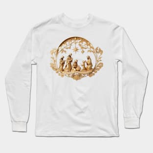 Nativity Scene Long Sleeve T-Shirt